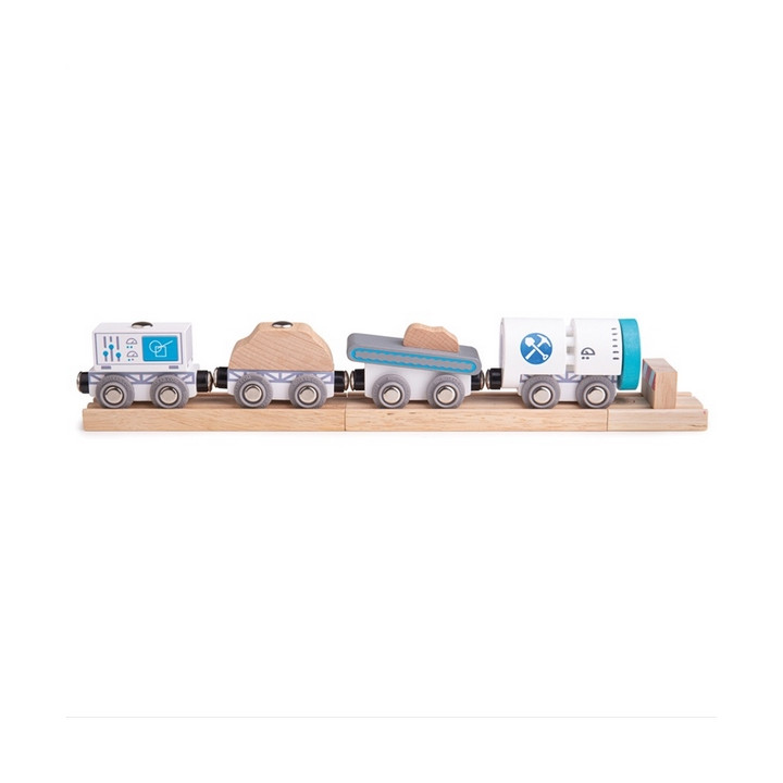 Bigjigs Rail Dřevěný důlní vlak