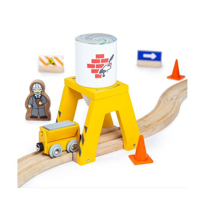 Bigjigs Rail Silo s cementem