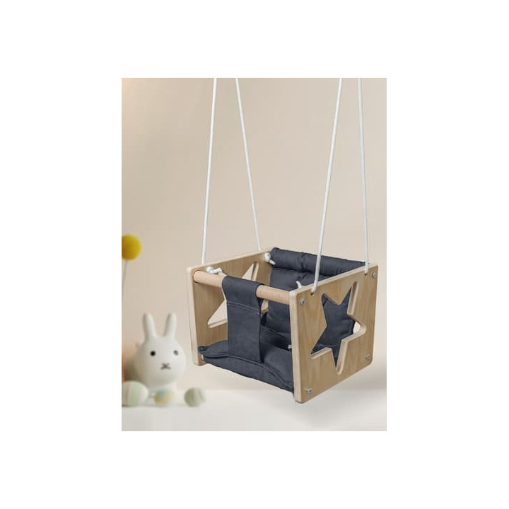 2Kids Toys Dřevěná houpačka Hvězda