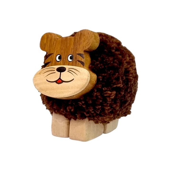 2Kids Toys Dřevěná figurka XL pompon Tygr