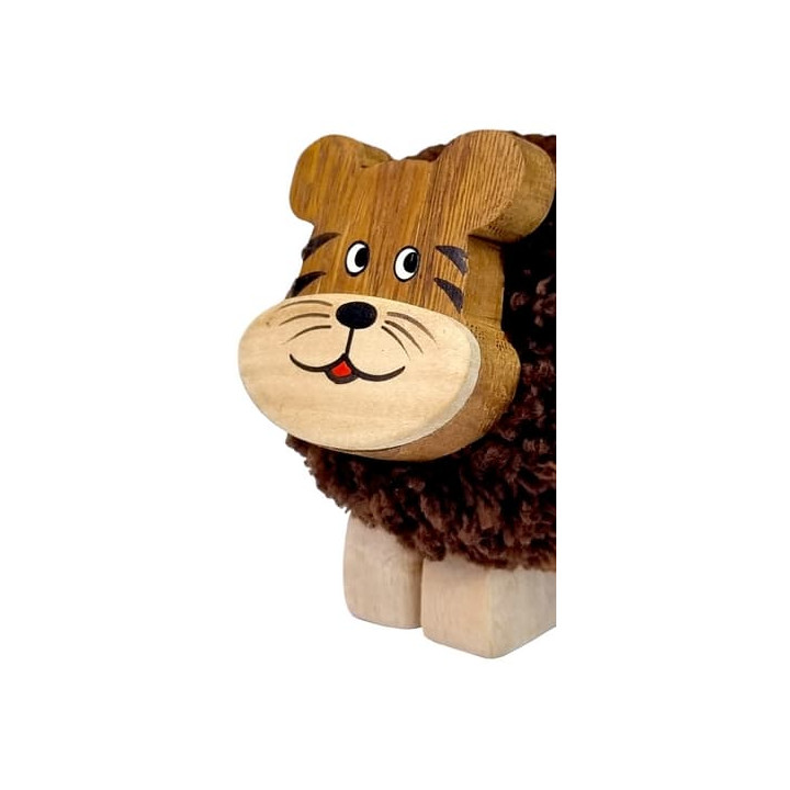 2Kids Toys Dřevěná figurka XL pompon Tygr