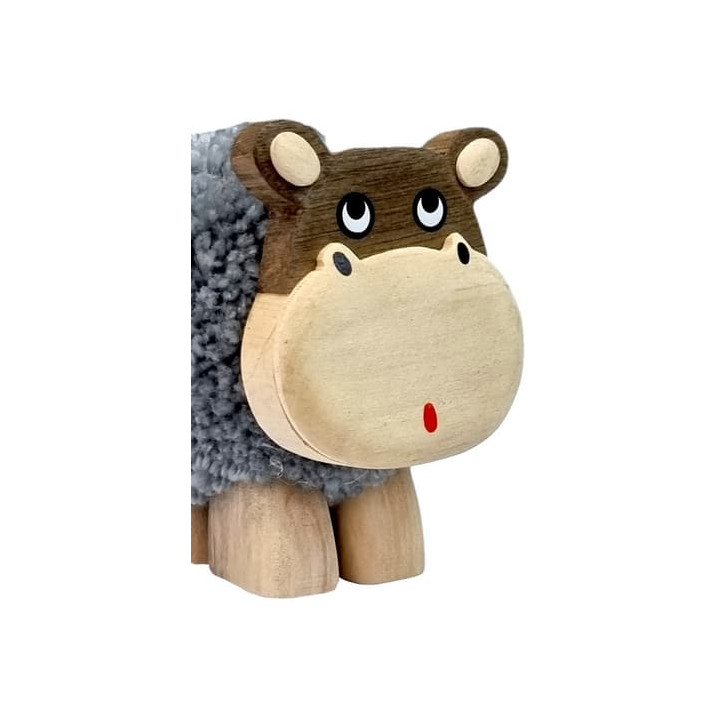 2Kids Toys Dřevěná figurka XL pompon Hroch