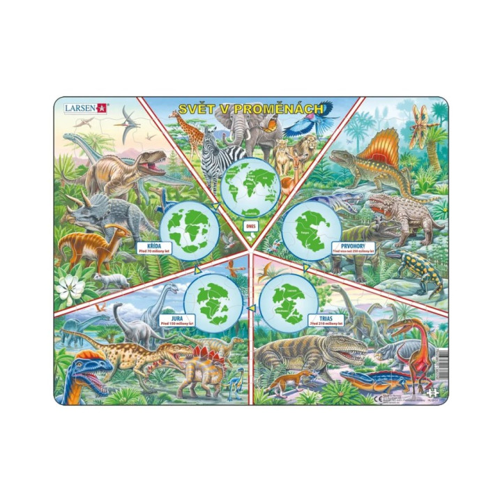Svět v proměnách - Vzdělávací puzzle