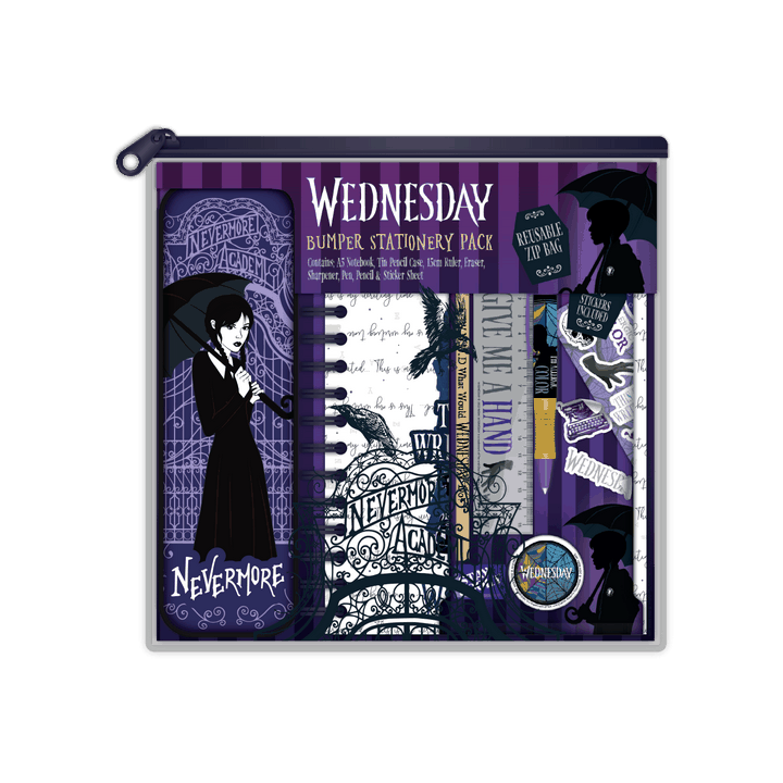Wednesday školní set velký