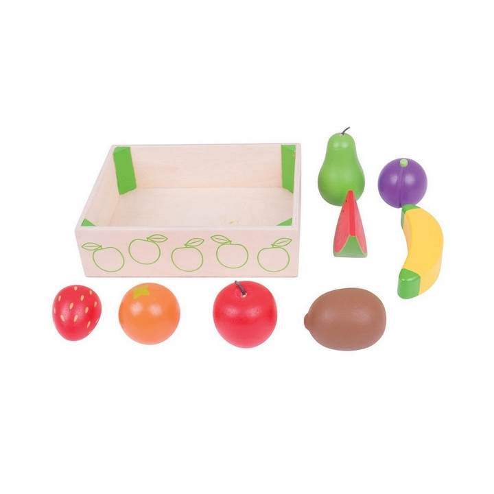 Bigjigs Toys Krabička s ovocem