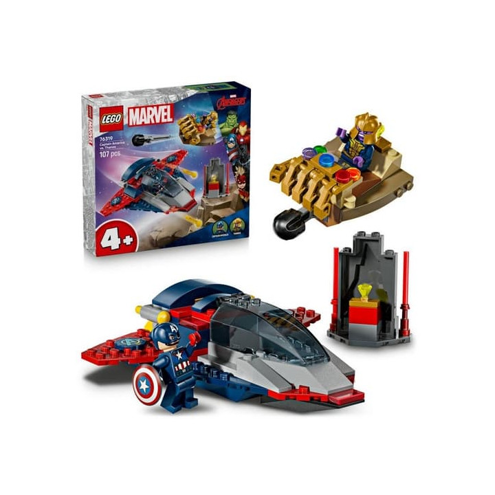 Lego Marvel 76319 Kapitán Amerika vs. Thanos
