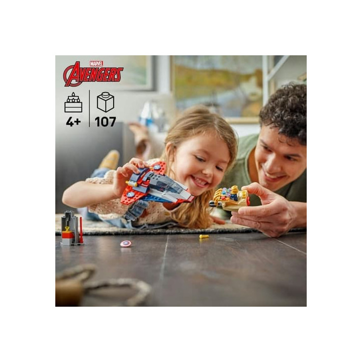 Lego Marvel 76319 Kapitán Amerika vs. Thanos
