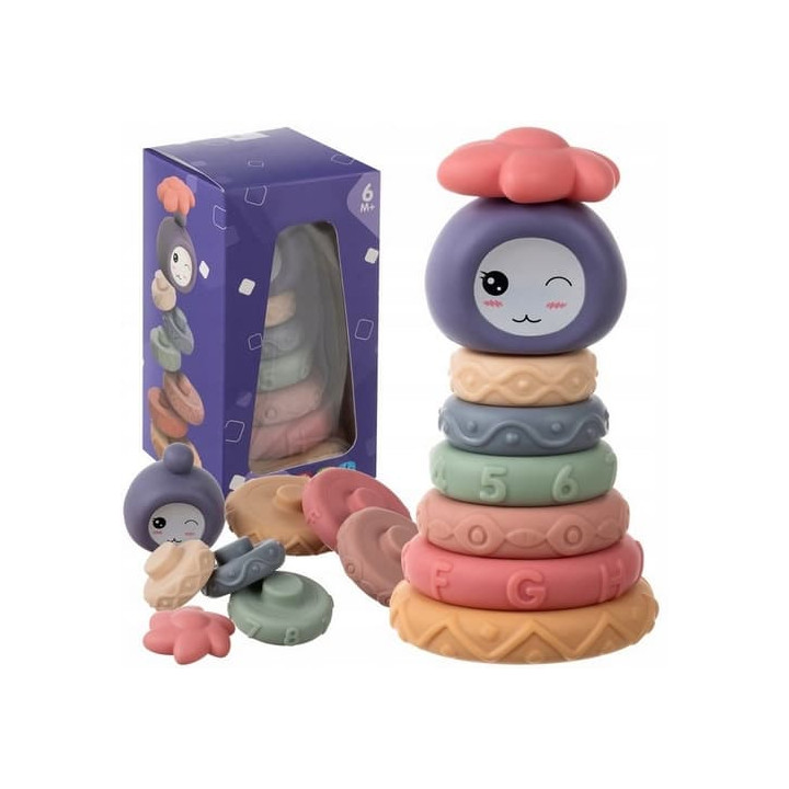 Měkké senzorické kostky - 8 ks