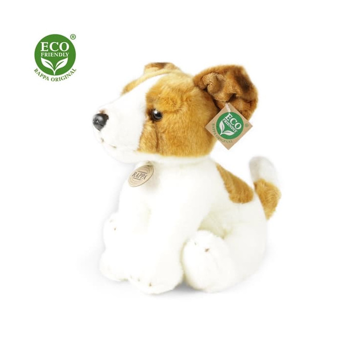 Plyšový pes Jack Russell teriér sedící 30 cm ECO-FRIENDLY