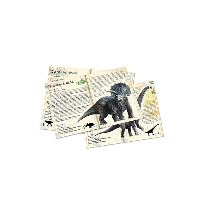 Vilac Sada 3 puzzle dinosaurů