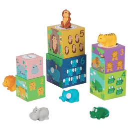 2Kids Toys Kostky se zvířátky Safari
