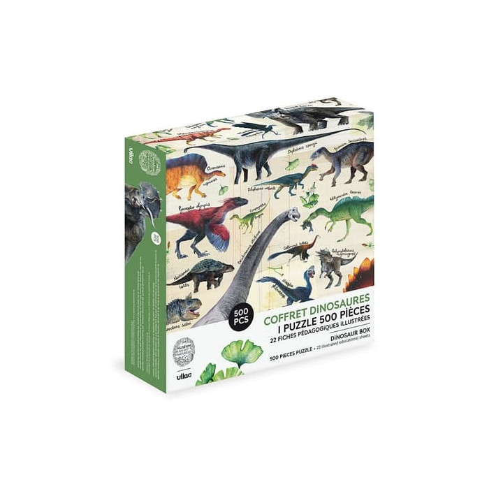 Vilac Puzzle Dinosauři 500 dílků