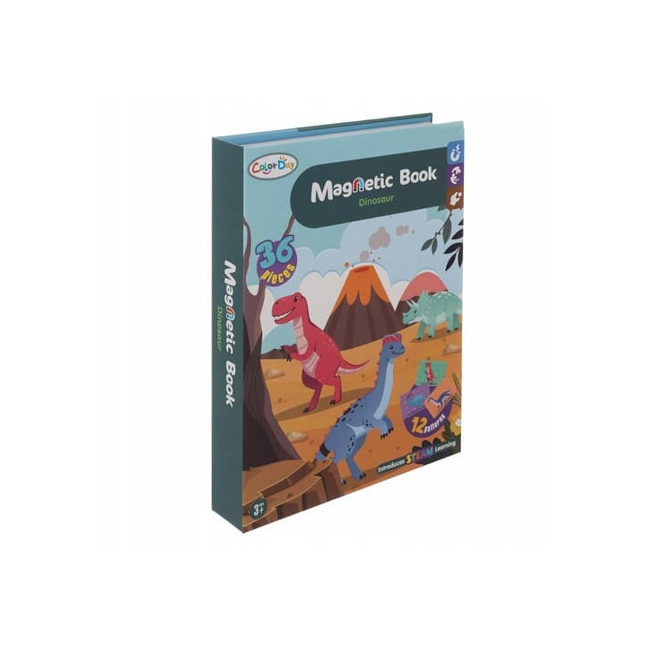 Magnetické puzzle dinosaurus