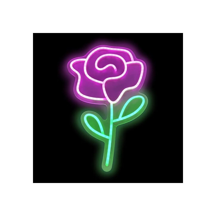 2Kids Toys LED NEON LIGHT lampička Růže