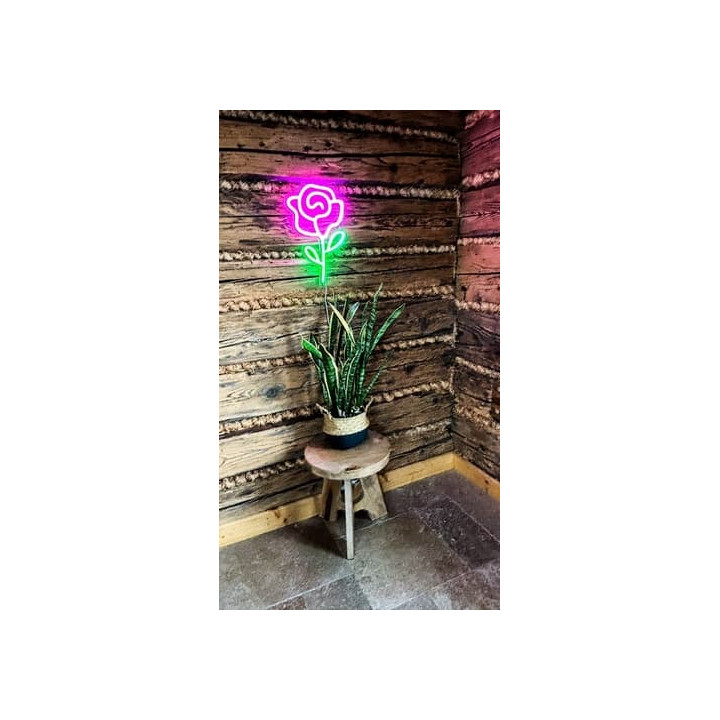 2Kids Toys LED NEON LIGHT lampička Růže