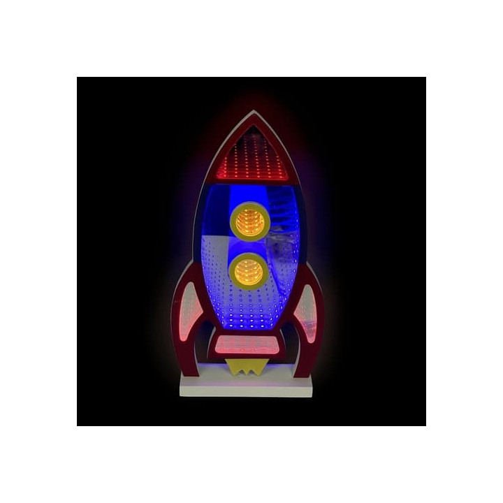 2Kids Toys LED NEON LIGHT lampička Raketa