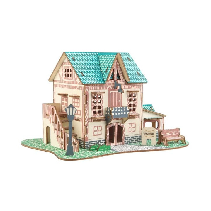 Woodcraft Dřevěné 3D puzzle Hostinec