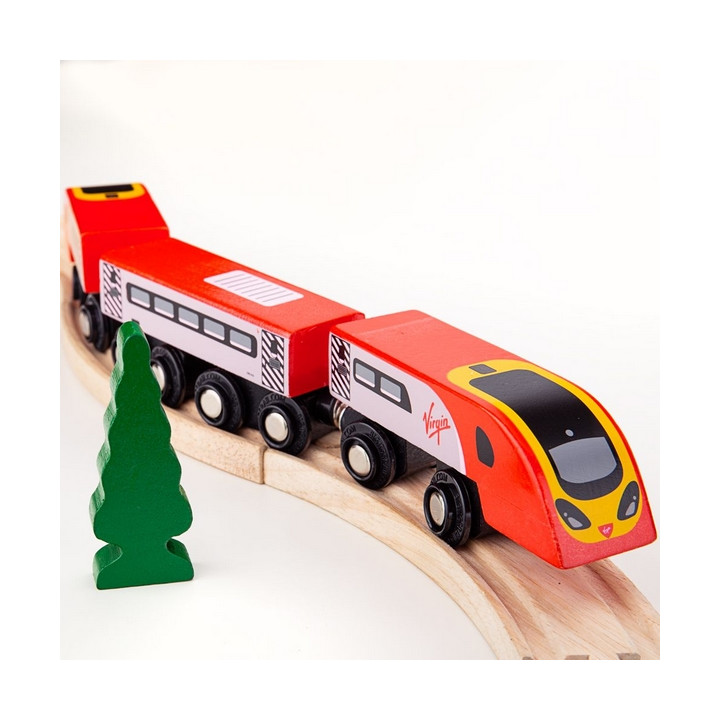 Bigjigs Rail Virgin Pendolino