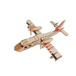 Woodcraft Dřevěné 3D puzzle Bombardér