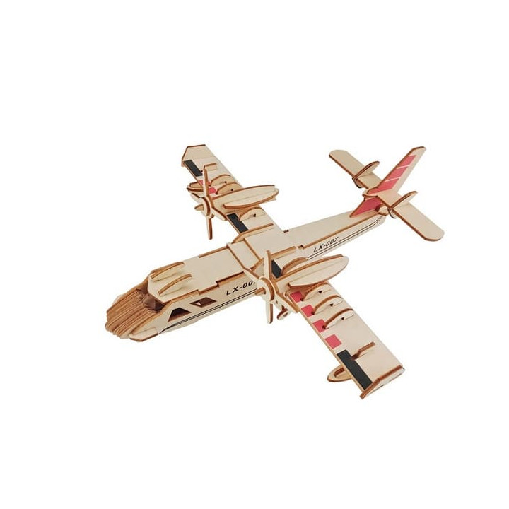 Woodcraft Dřevěné 3D puzzle Bombardér