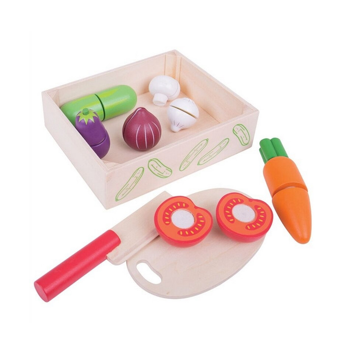 Bigjigs Toys Krájecí zeleniny v krabičce