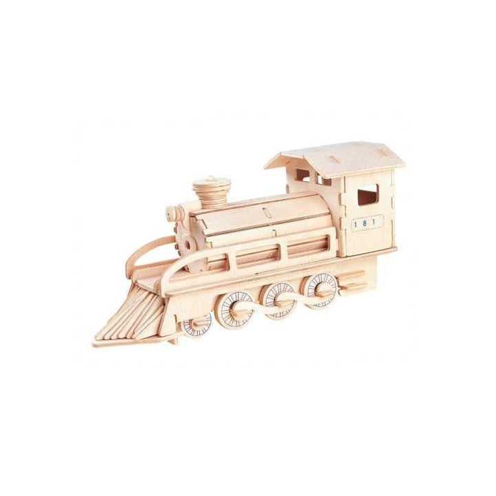 Woodcraft Dřevěné 3D puzzle Lokomotiva