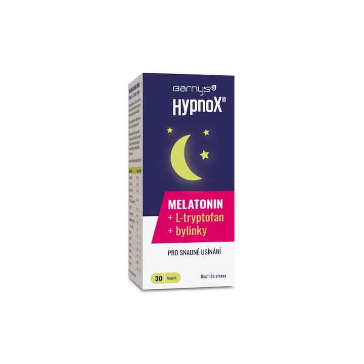 Barny's HypnoX® Melatonin, L-tryptofan a bylinky 30 kapslí