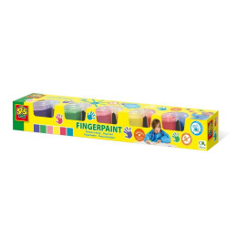 Prstové barvy 6 x 110ml