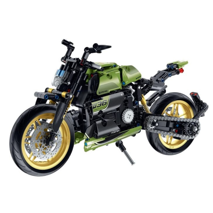 Stavebnice iM.MASTER motorka plast 572 dílků v krabici