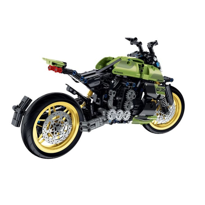 Stavebnice iM.MASTER motorka plast 572 dílků v krabici