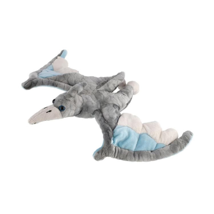 Pterosaur dinosaurus plyš 29x18cm šedivý