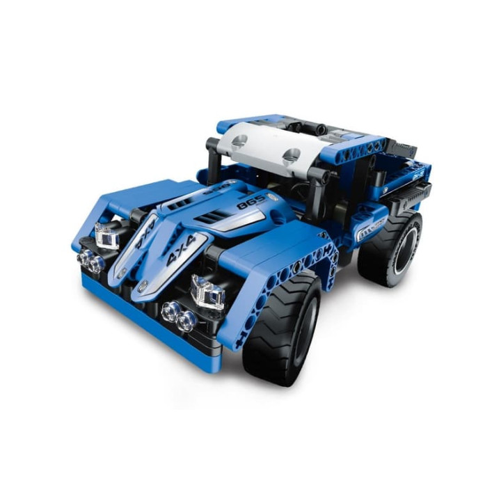 Stavebnice iM.MASTER terénní auto RC skládací plast 2,4GHz 353 dílků na baterie