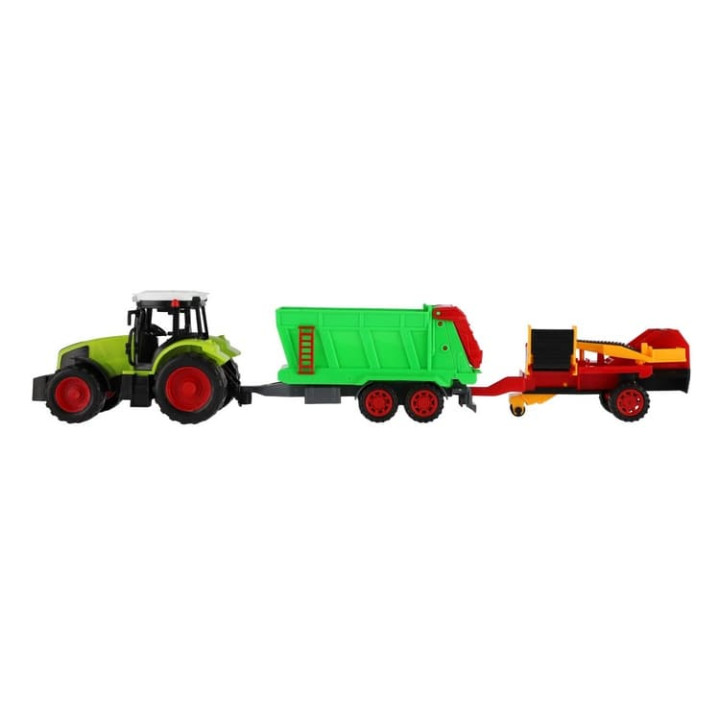 Traktor s vlekem a pásem 56cm na setrvačník