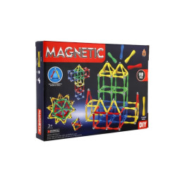Magnetická stavebnice 148ks plast/kov