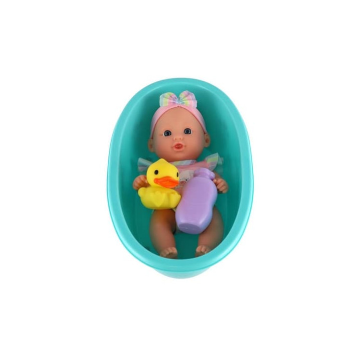 Panenka miminko 26cm s vaničkou a doplňky