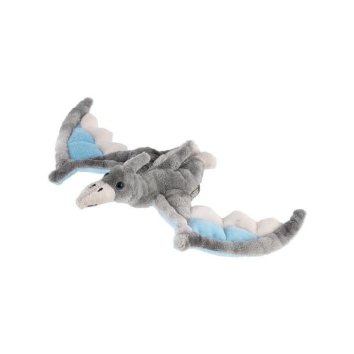 Pterosaur dinosaurus plyš 40x28cm šedivý