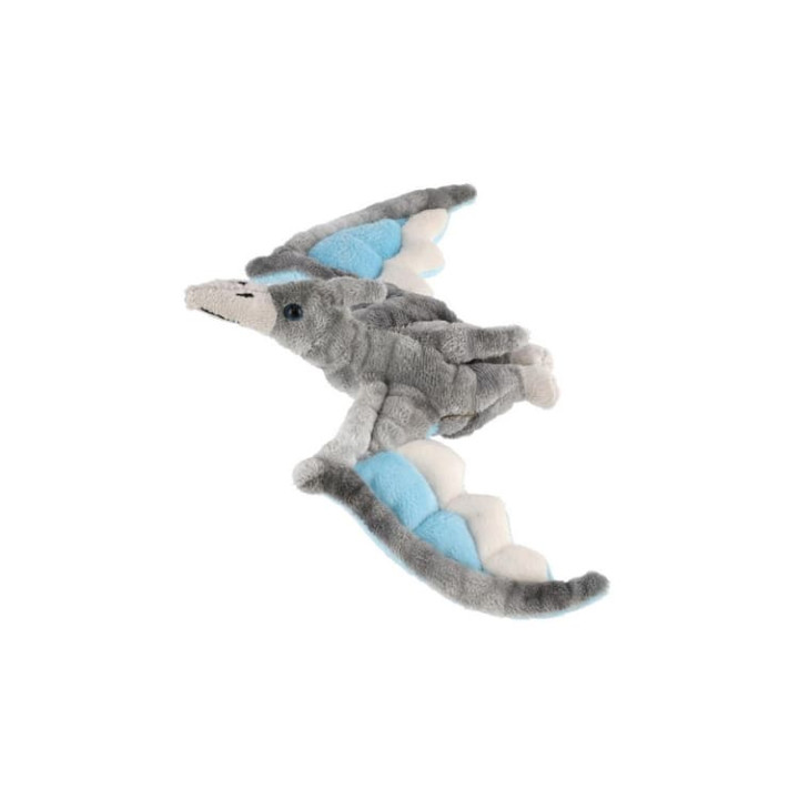 Pterosaur dinosaurus plyš 40x28cm šedivý