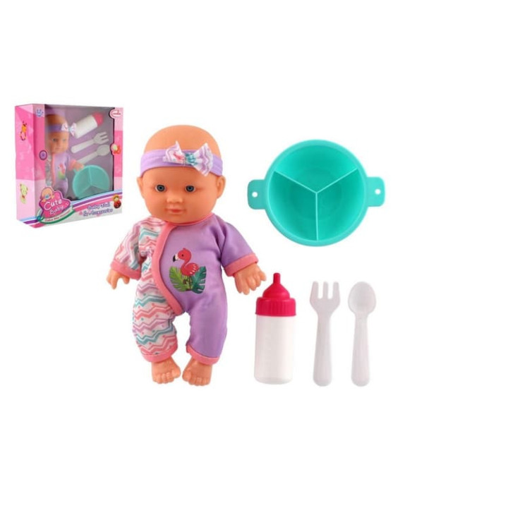 Panenka miminko 20cm s doplňky
