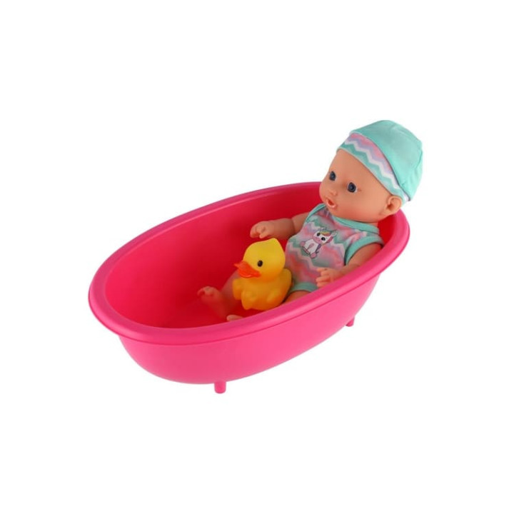 Miminko panenka s kačenkou 22cm ve vaničce