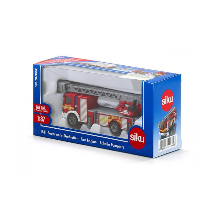 SIKU Super 1841 - Otočný hasičský žebřík, měřítko 1:87