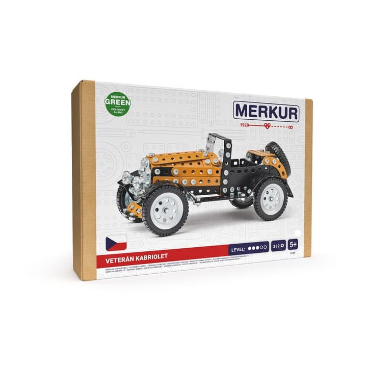 Merkur - Veterán Aero, 382 dílků