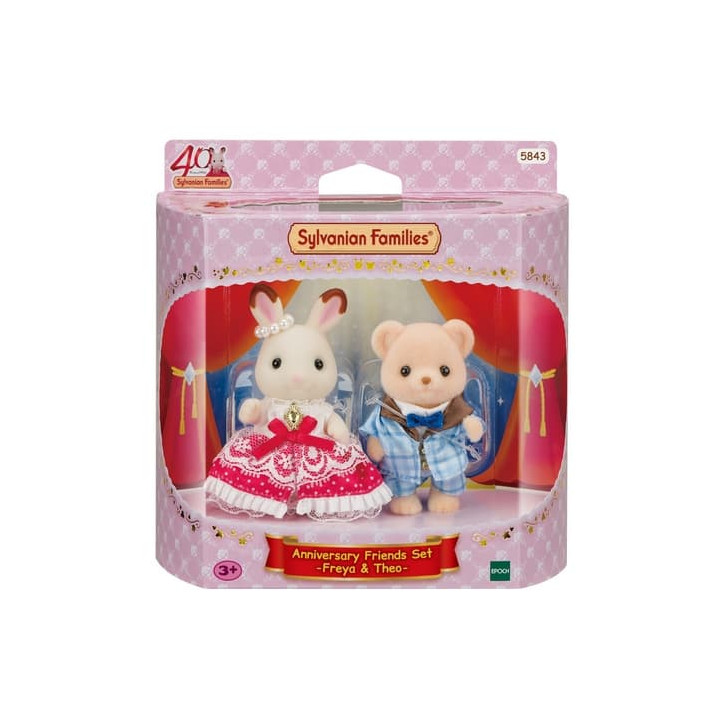Sylvanian Families Narozeninová oslava ke 40. výročí Freya a Theo