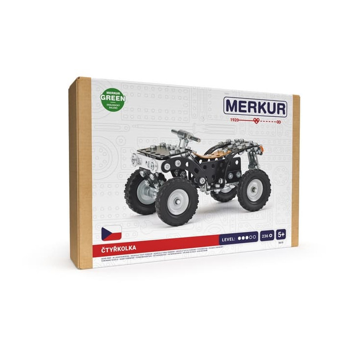 Merkur - Čtyřkolka, 236 dílků