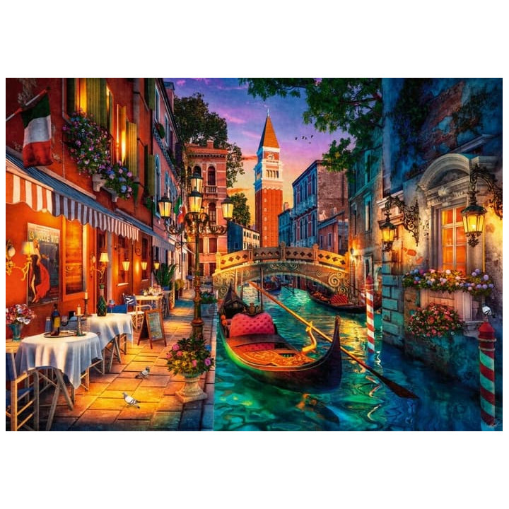 Puzzle Noční Benátky 1000 dílků