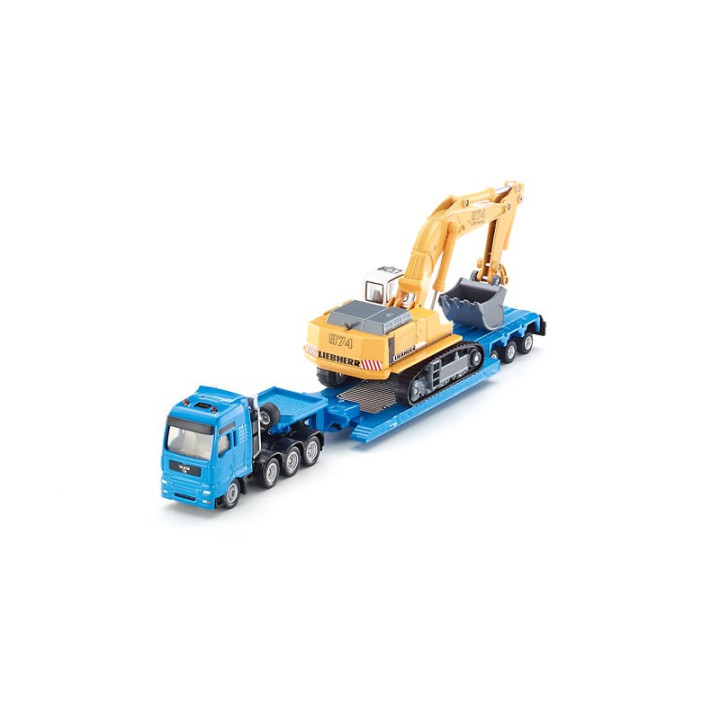 SIKU Super 1847 - Těžký náklad s podvalníkem, měřítko 1:87