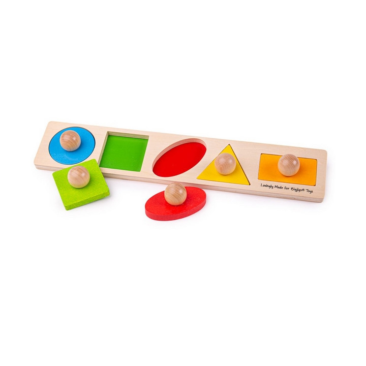 Bigjigs Baby Vkládací puzzle tvary