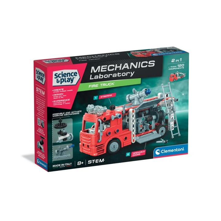 Science and Play - Mechanická laboratoř - Hasičské auto