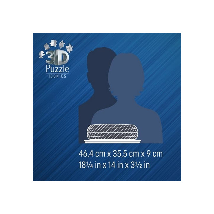 Iconics 3D puzzle Allianz Arena (Noční edice)