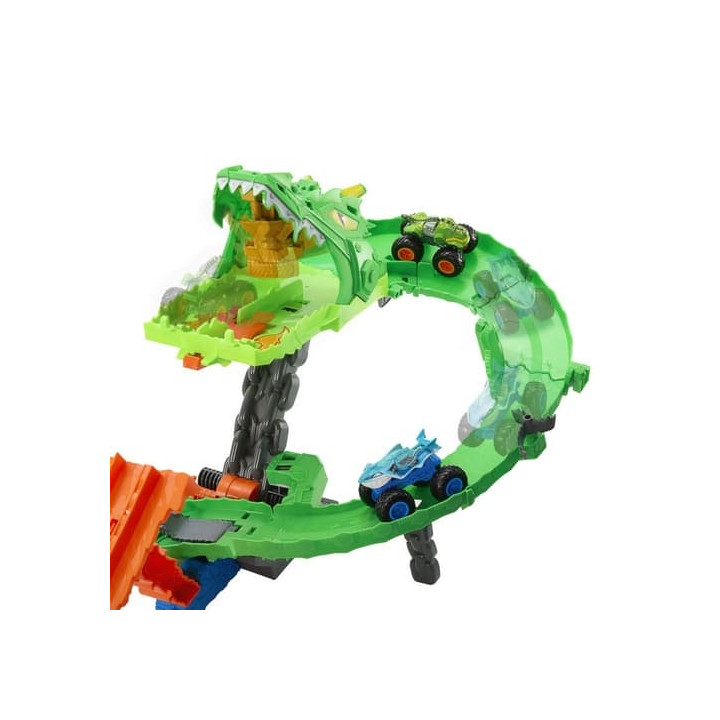 Hot Wheels Monster trucks dráha dračí zkáza