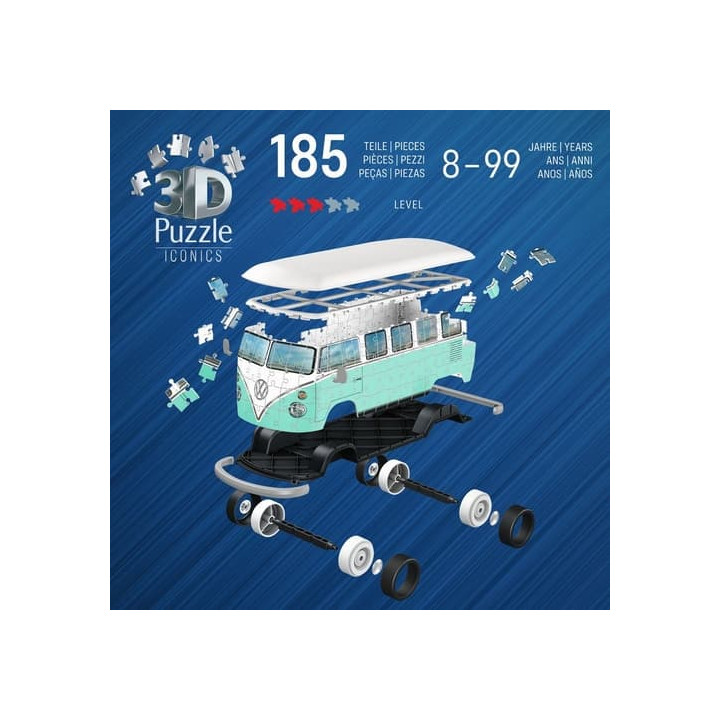 Iconics 3D puzzle VW Autobus